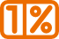 Logo akcji 1%